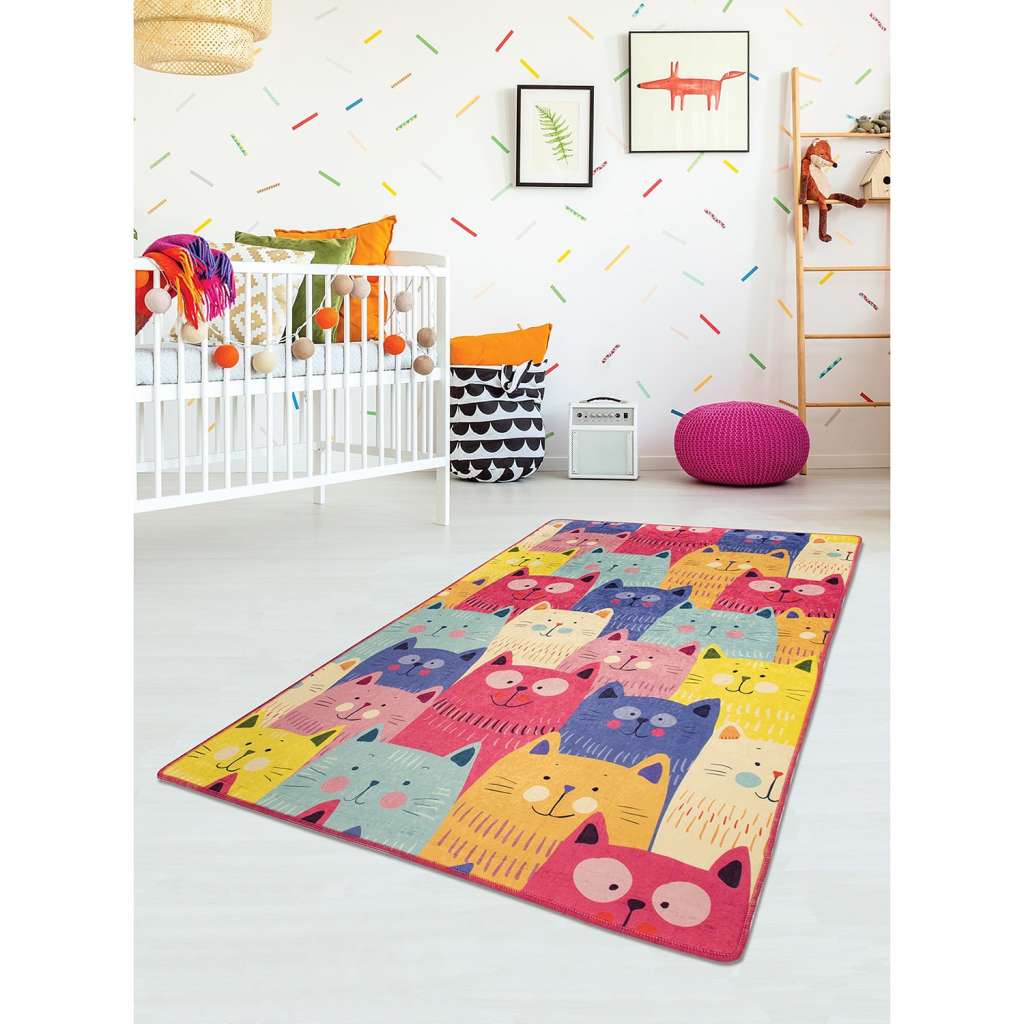 home24 Kinderteppich Cats