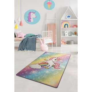 home24 Kinderteppich Unicorn