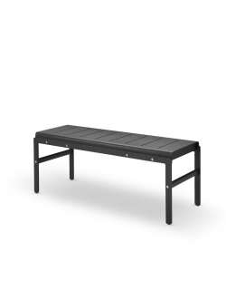 Skagerak - Reform Bank - anthracite schwarz - outdoor