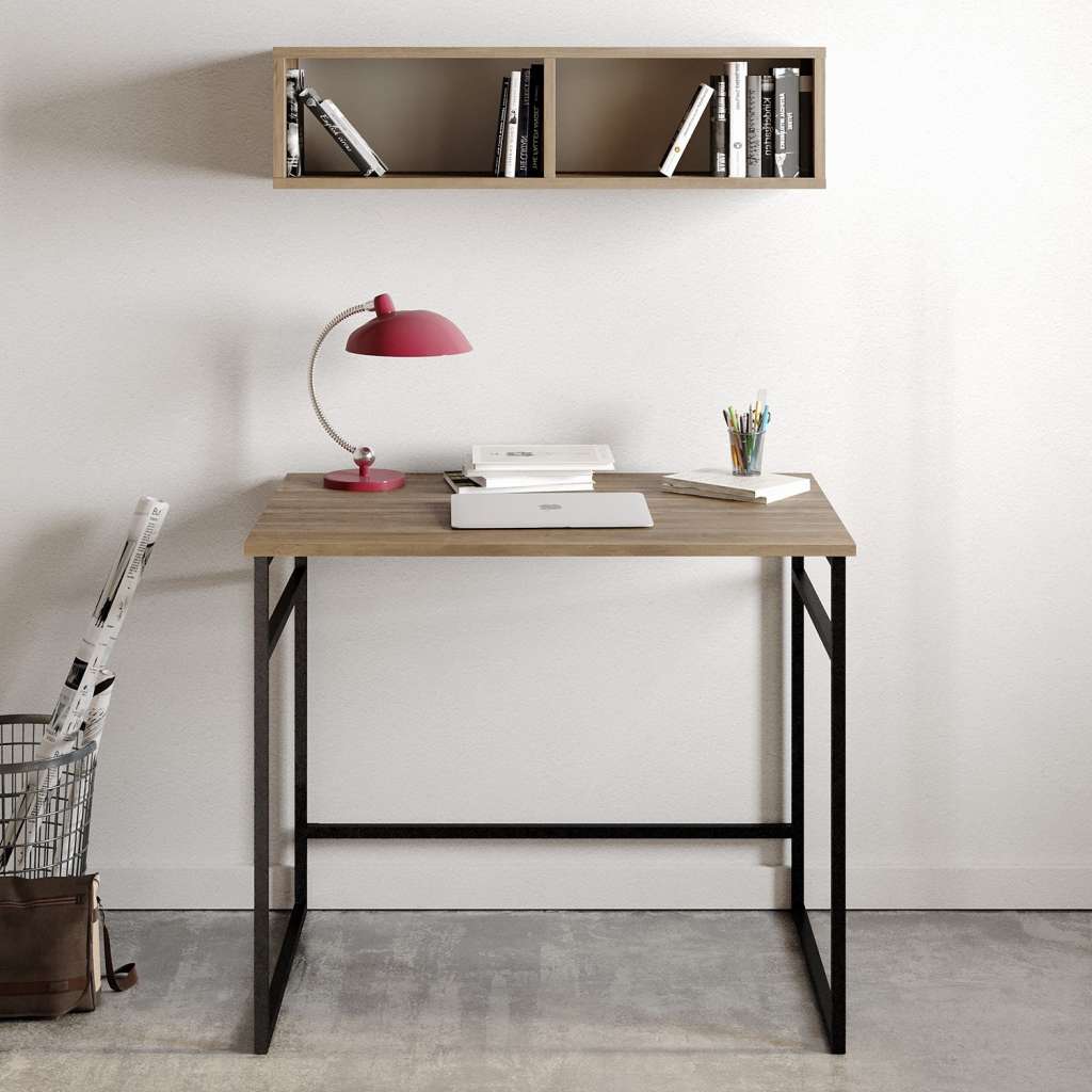 home24 Schreibtisch-Set Ann (2-teilig)