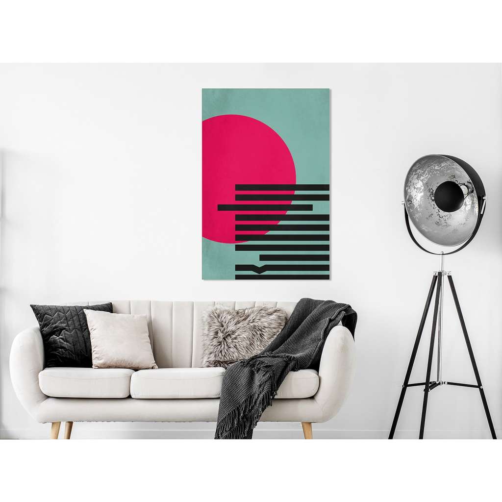 home24 Wandbild Pink Sun