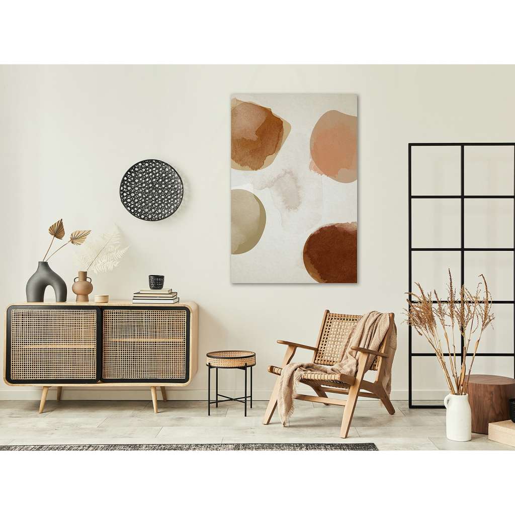 home24 Wandbild Beige Abstraction