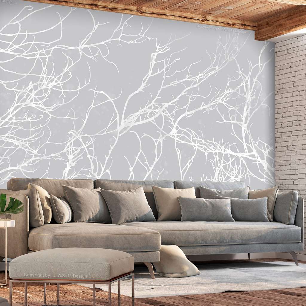 home24 Fototapete White Trees