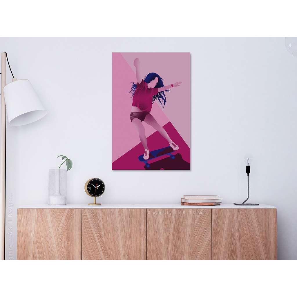 home24 Wandbild Powerslide