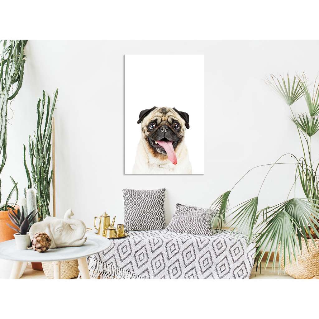 home24 Wandbild Pug