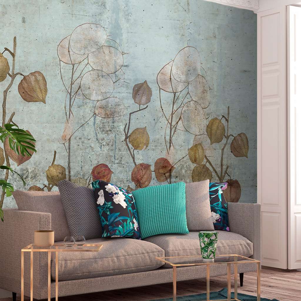 home24 Fototapete Painted Lunaria