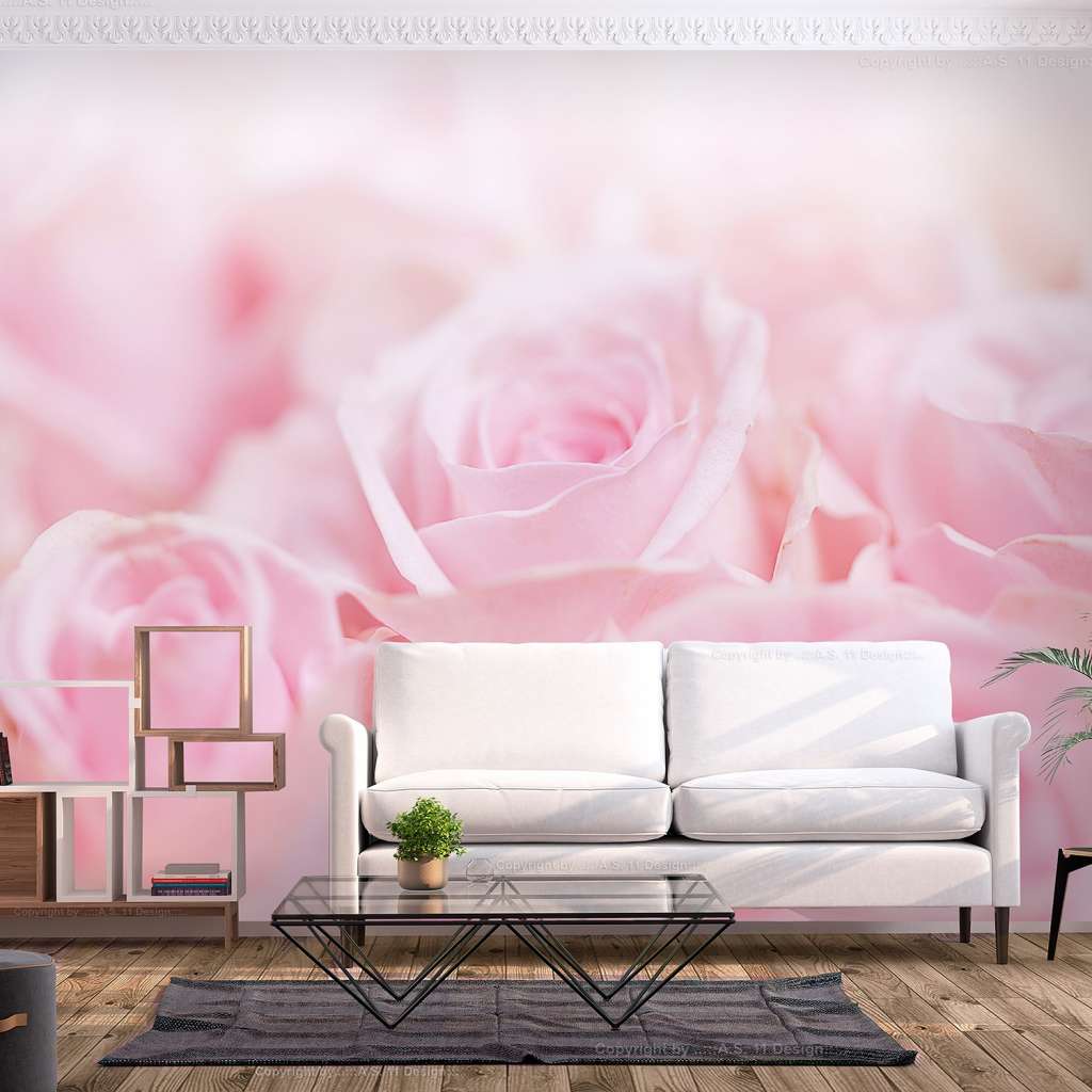 home24 Fototapete Ocean of Roses