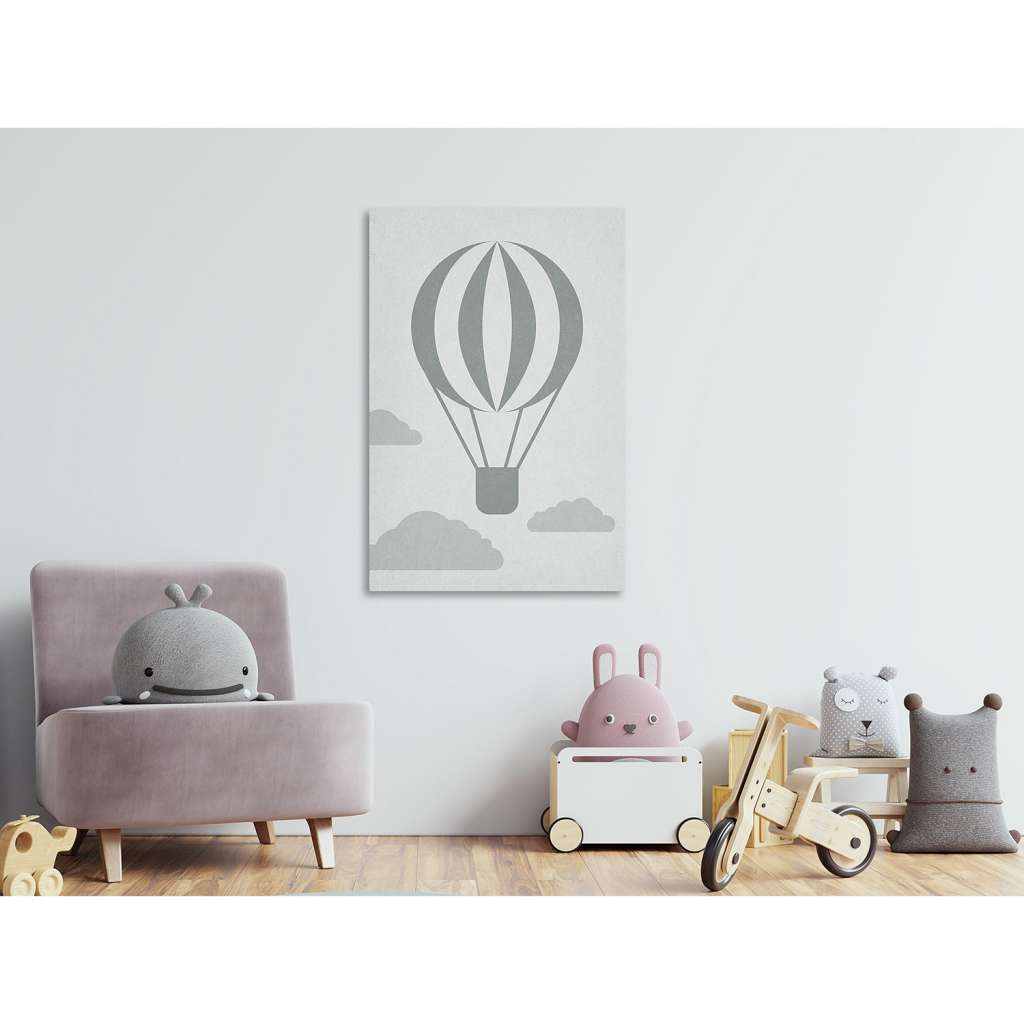 home24 Wandbild Balloon Travel