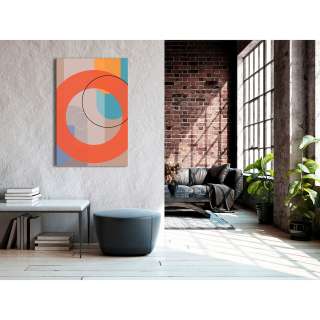 home24 Wandbild Orange Chocolate