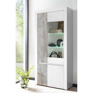 home24 Vitrinenschrank Stonda