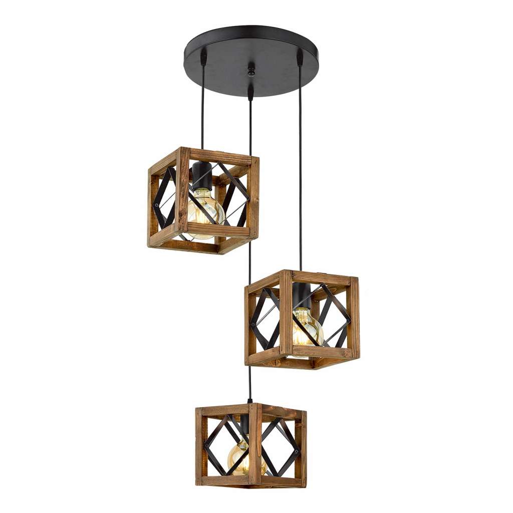 home24 Pendelleuchte Zikzak