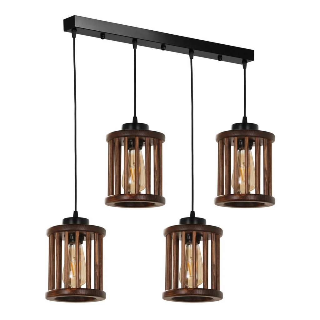 home24 Pendelleuchte Kafes II