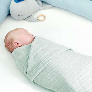 home24 Baby Musselindecke Nordic