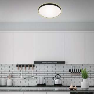 home24 LED-Deckenleuchte Flet