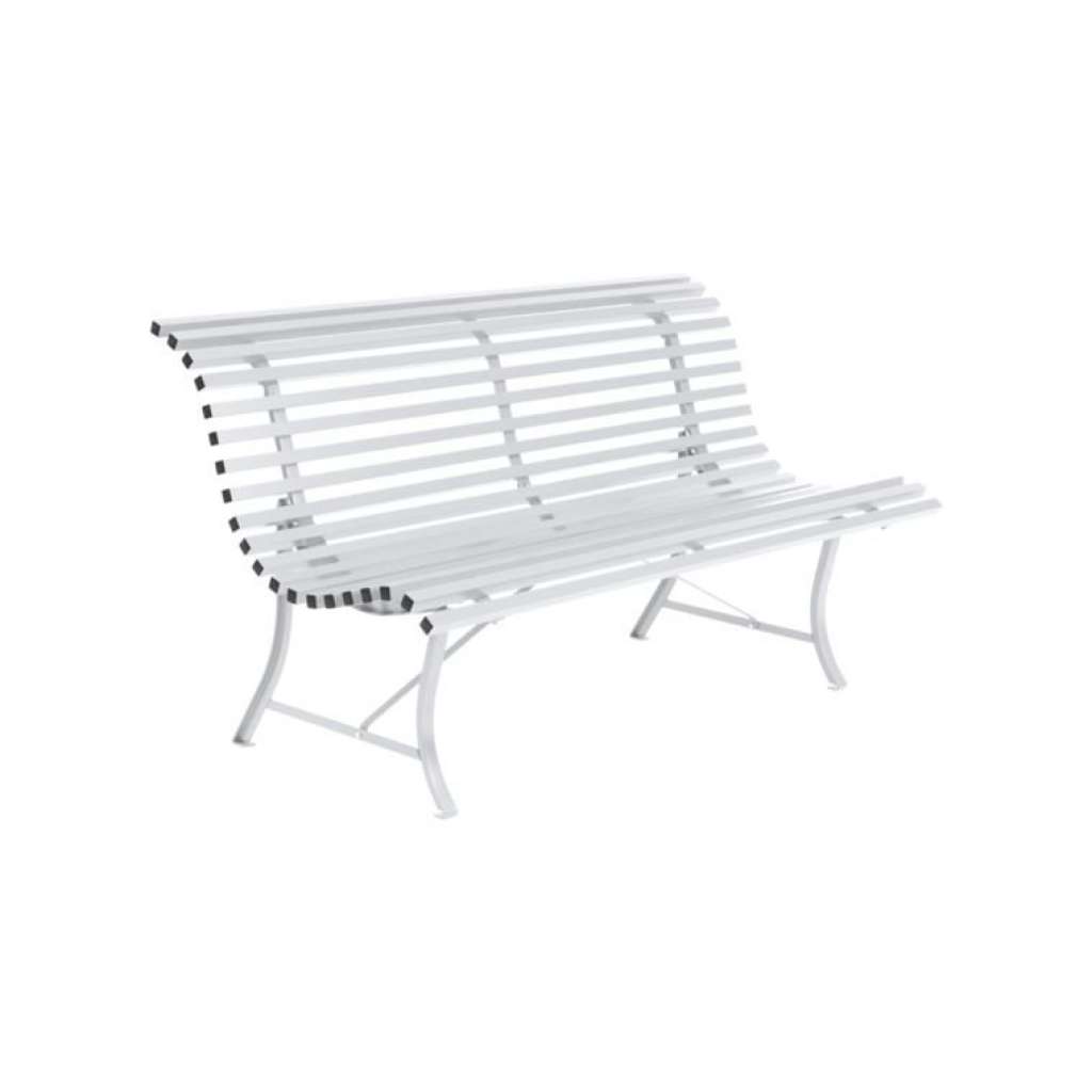 Fermob - LOUISIANE Bank - S - 01 Baumwollweiss matt - outdoor