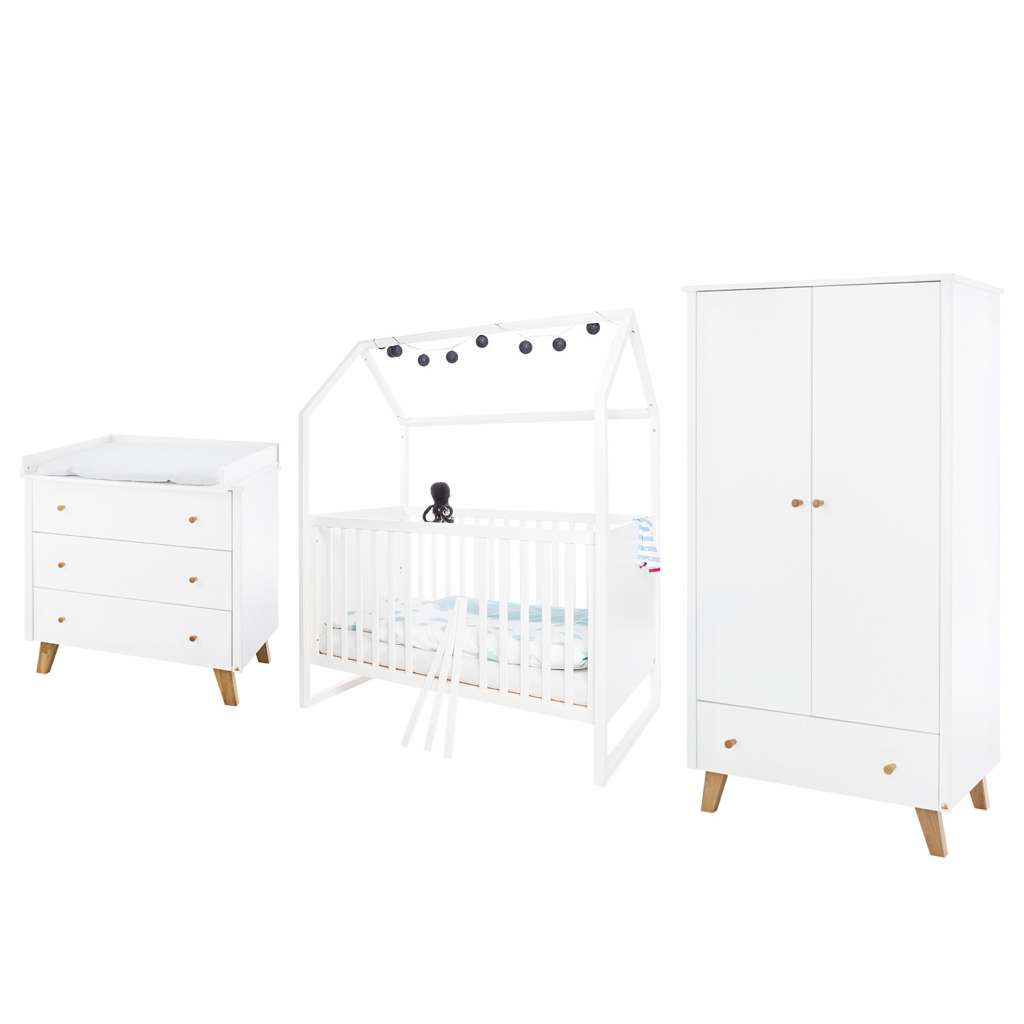 home24 Kinderzimmer-Set Hilda&Pan I (3-tlg)
