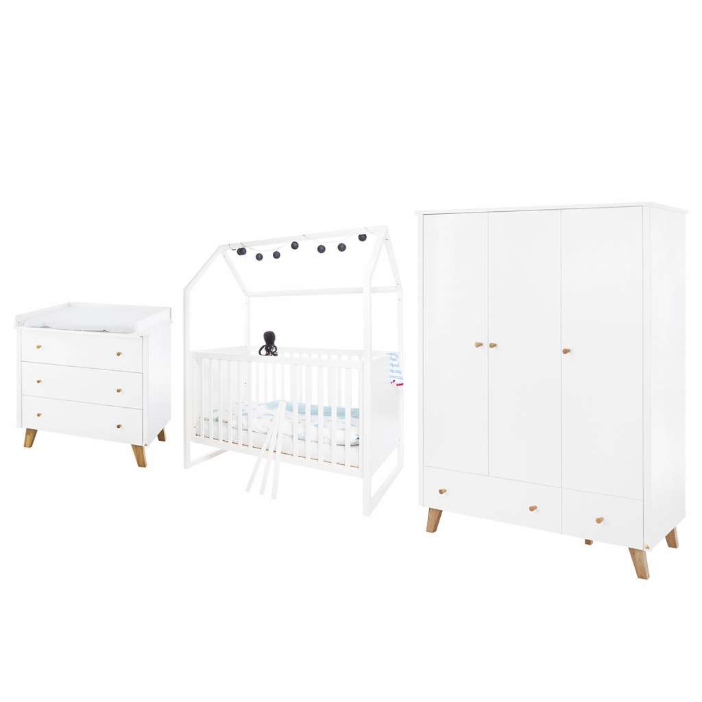 home24 Kinderzimmer-Set Hilda&Pan II (3-tlg)