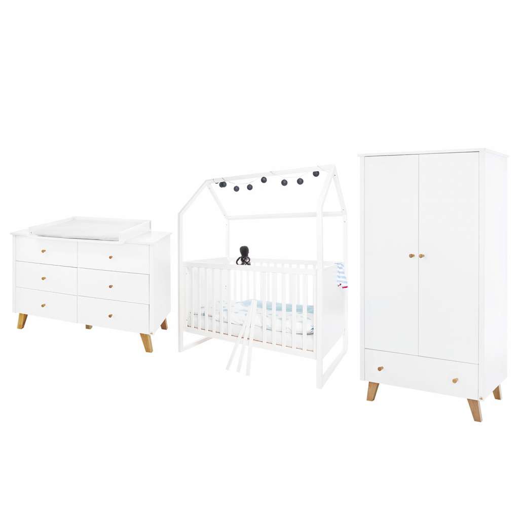 home24 Kinderzimmer-Set Hilda&Pan III (3-tlg)