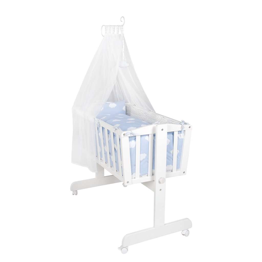 home24 Wiegenset Kleine Wolke (8-teilig)