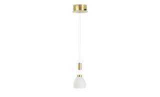 B-Leuchten LED-Pendelleuchte, 1-flammig, messing-matt ¦ gold Ø: 20 Lampen & Leuchten > Innenleuchten > Deckenleuchten - Höffner