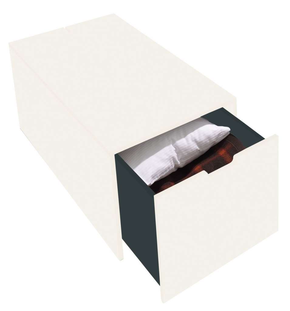 Müller Möbelwerkstätten - Bettkasten 16 - Reinweiß - KLASSIK - 93 x 46,8 - indoor