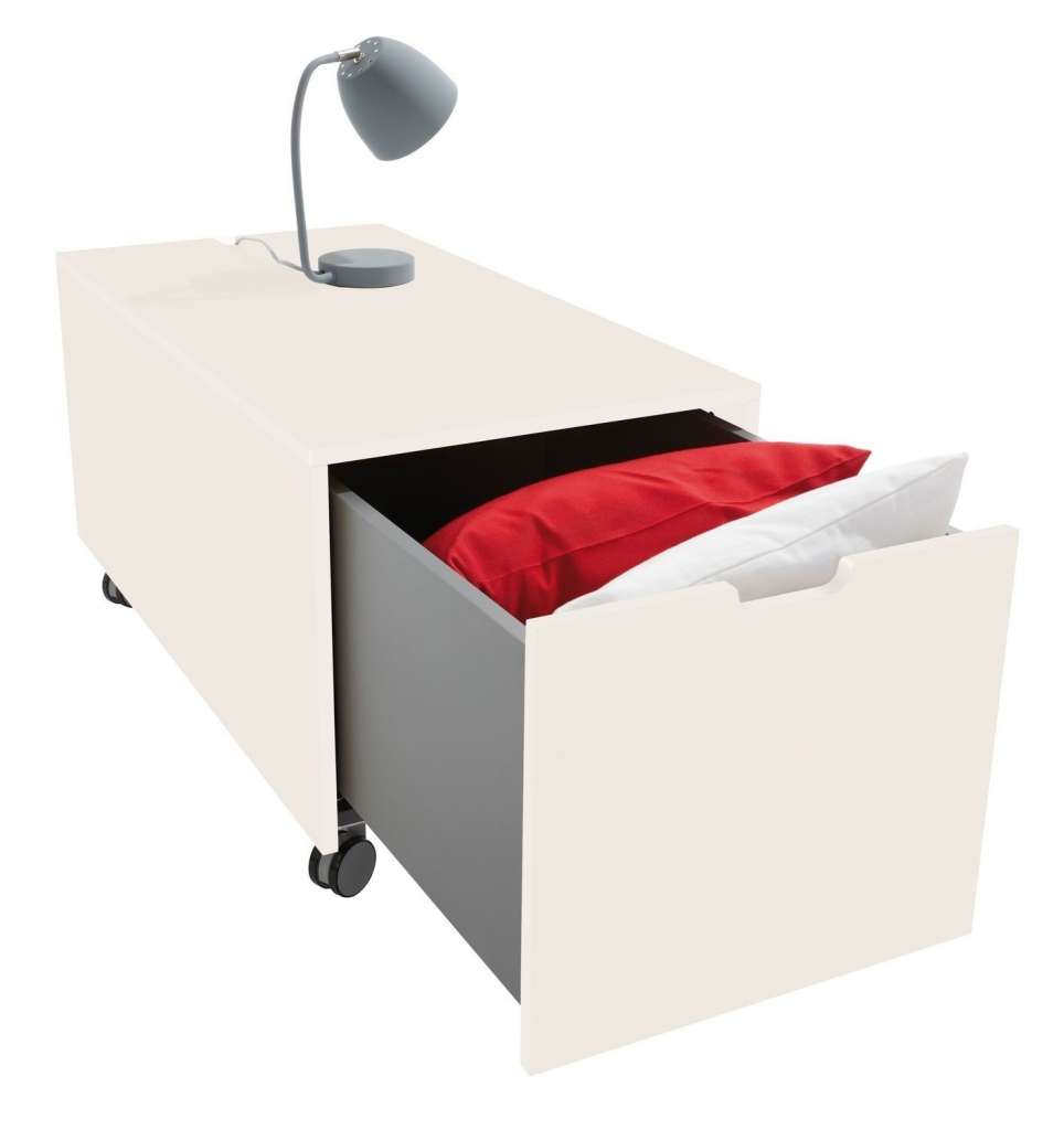 Müller Möbelwerkstätten - Bettkasten 16 - Offwhite - KOMFORT - 93 x 46,8 - indoor