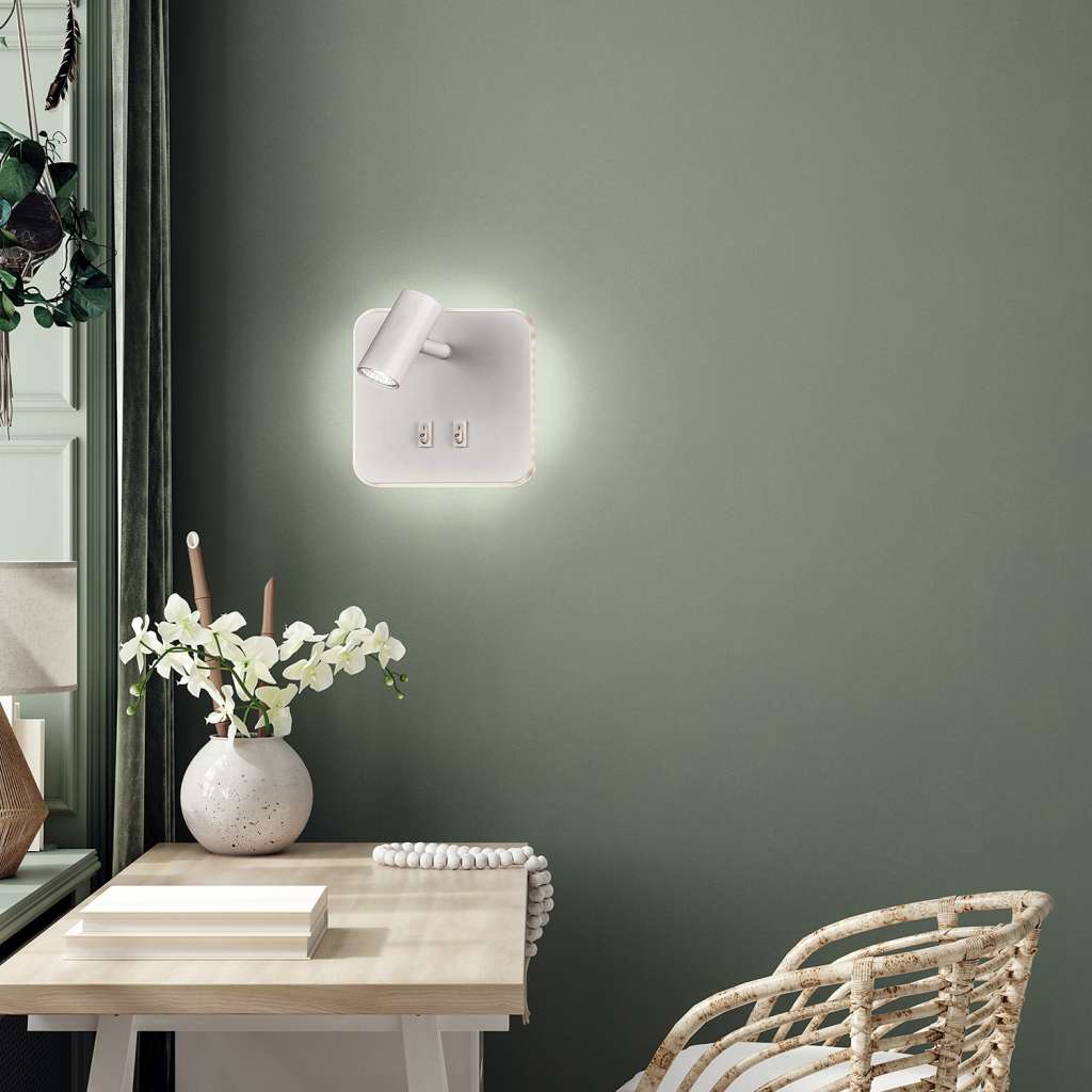 home24 LED-Wandleuchte Mila I