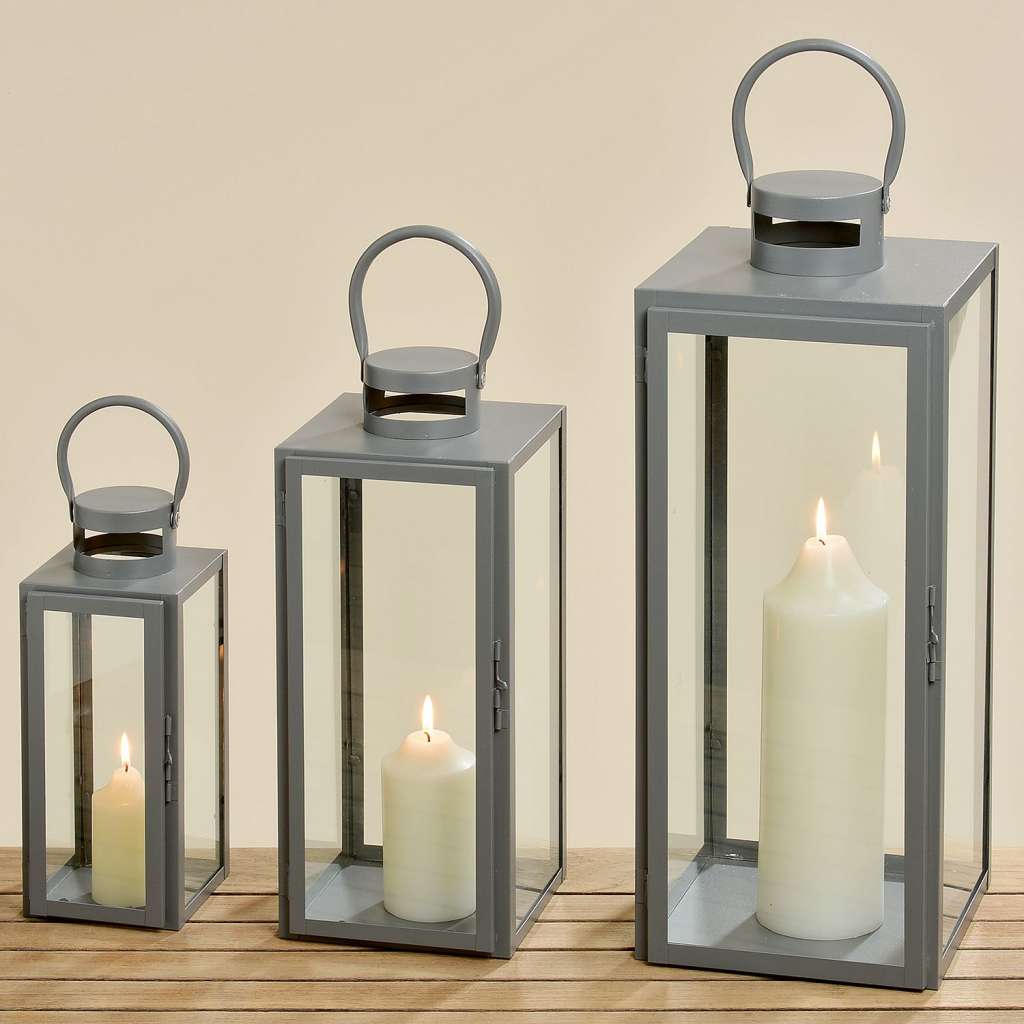 home24 Laterne Caruso (3-teilig)