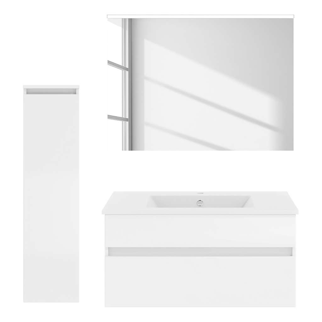 home24 Badezimmerset Next II (3-teilig)