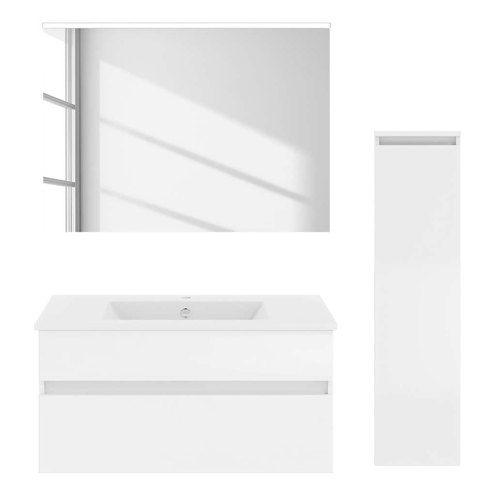 home24 Badezimmerset Next II (3-teilig)