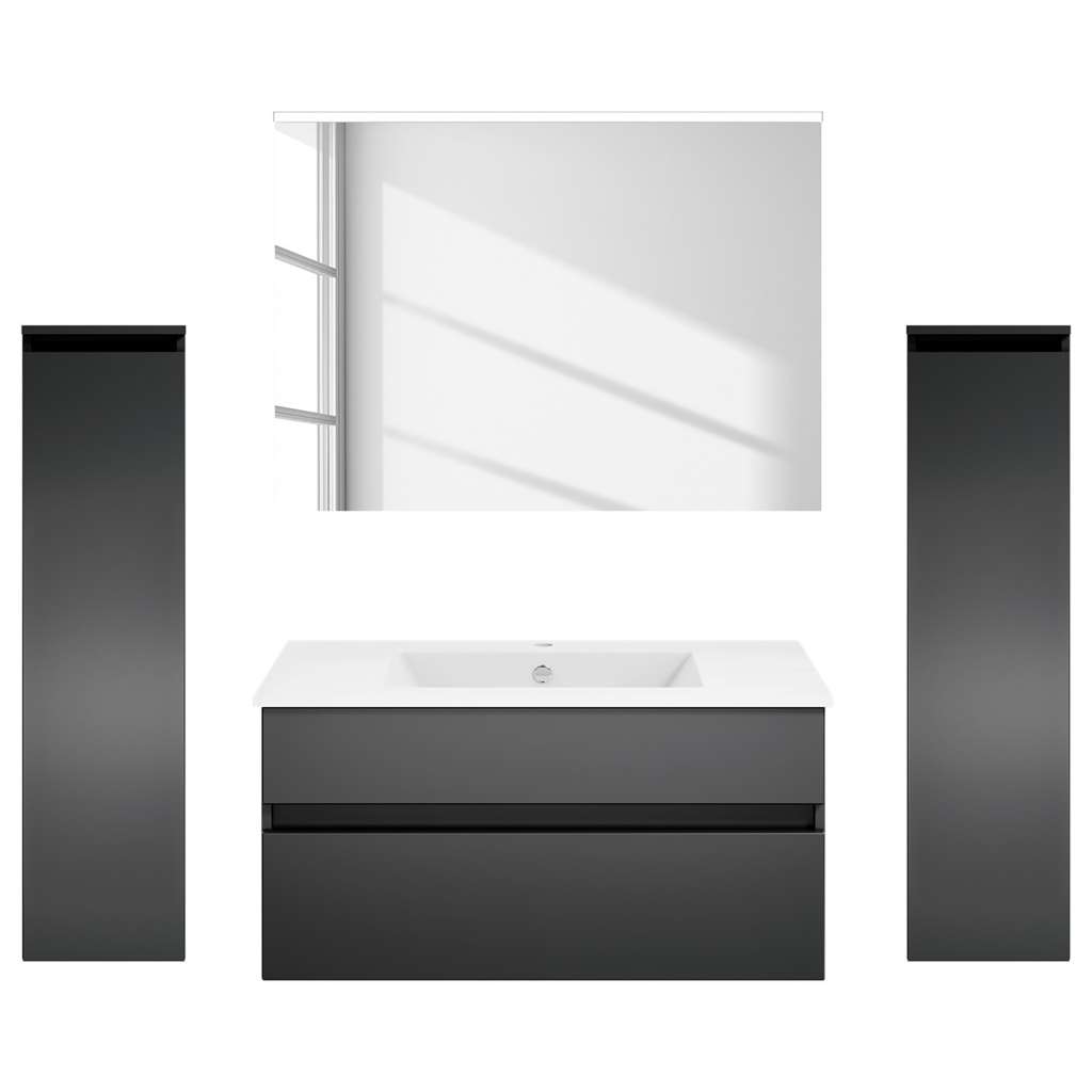 home24 Badezimmerset Next III (4-teilig)