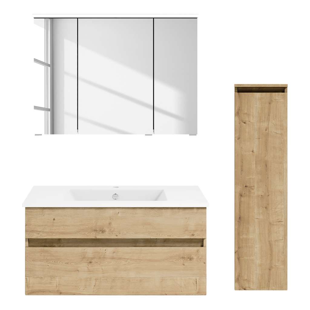 home24 Badezimmerset Next V (3-teilig)