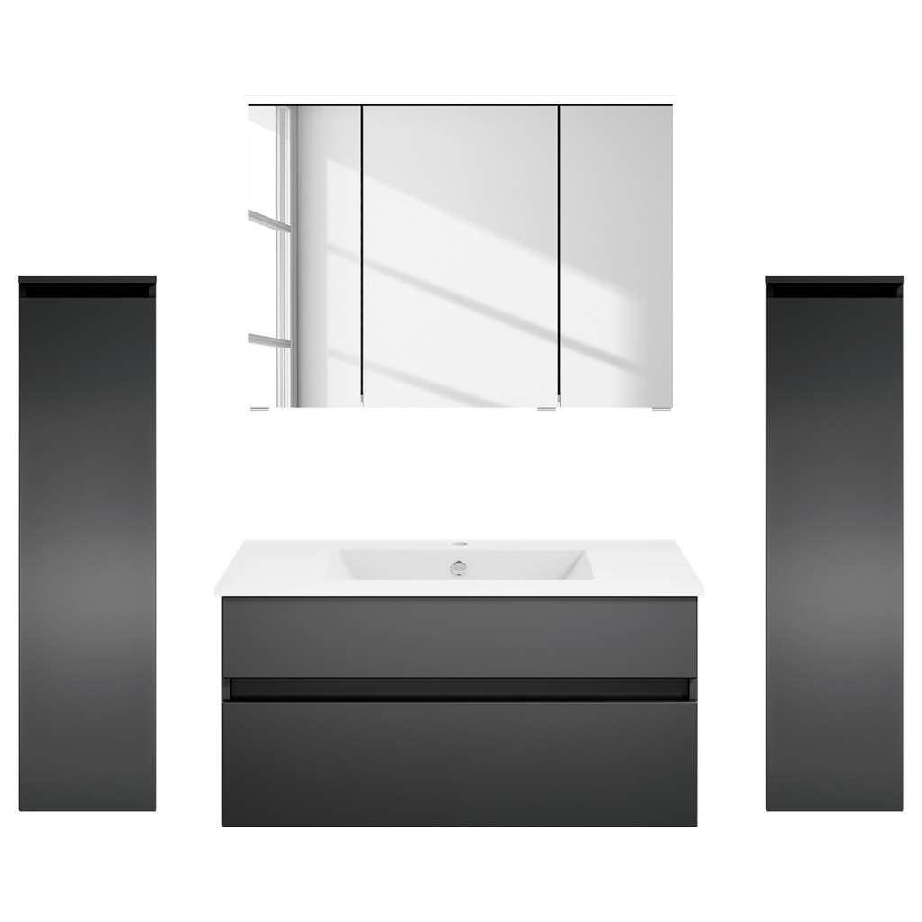 home24 Badezimmerset Next VI (4-teilig)