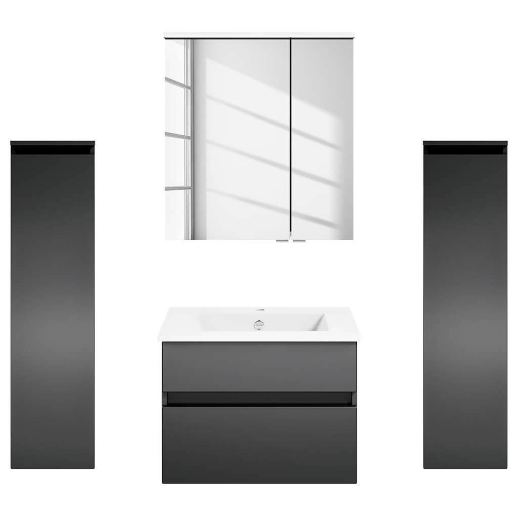 home24 Badezimmerset Next VI (4-teilig)