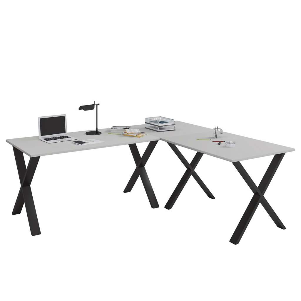 home24 Eckschreibtisch Lona