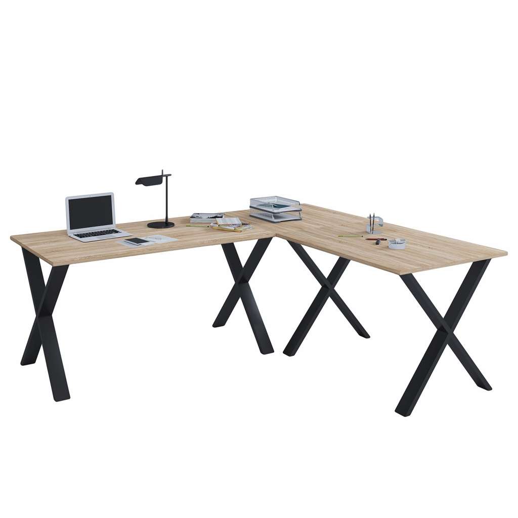 home24 Eckschreibtisch Lona