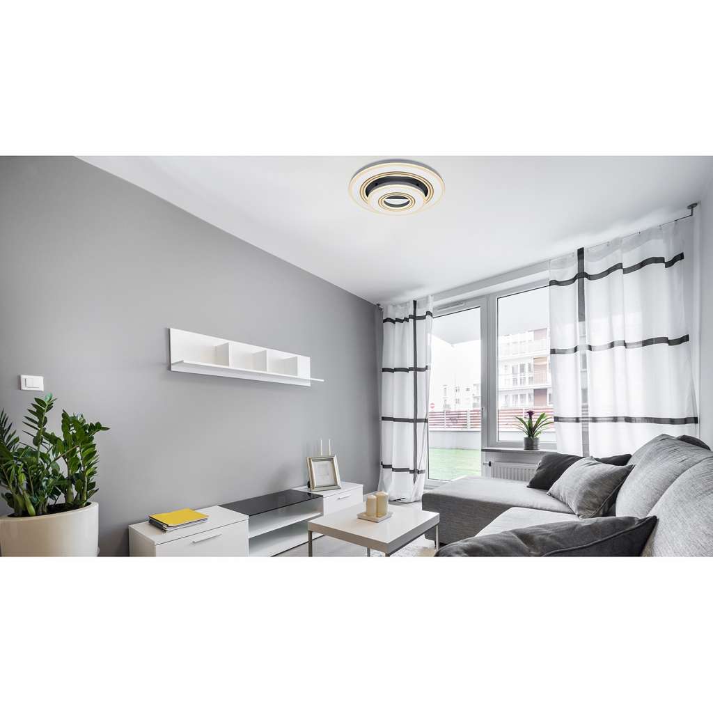 home24 LED-Deckenleuchte Jack IV