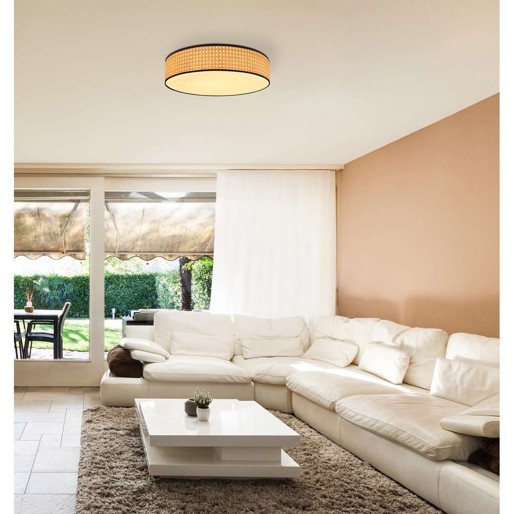 home24 LED-Deckenleuchte Grizzana