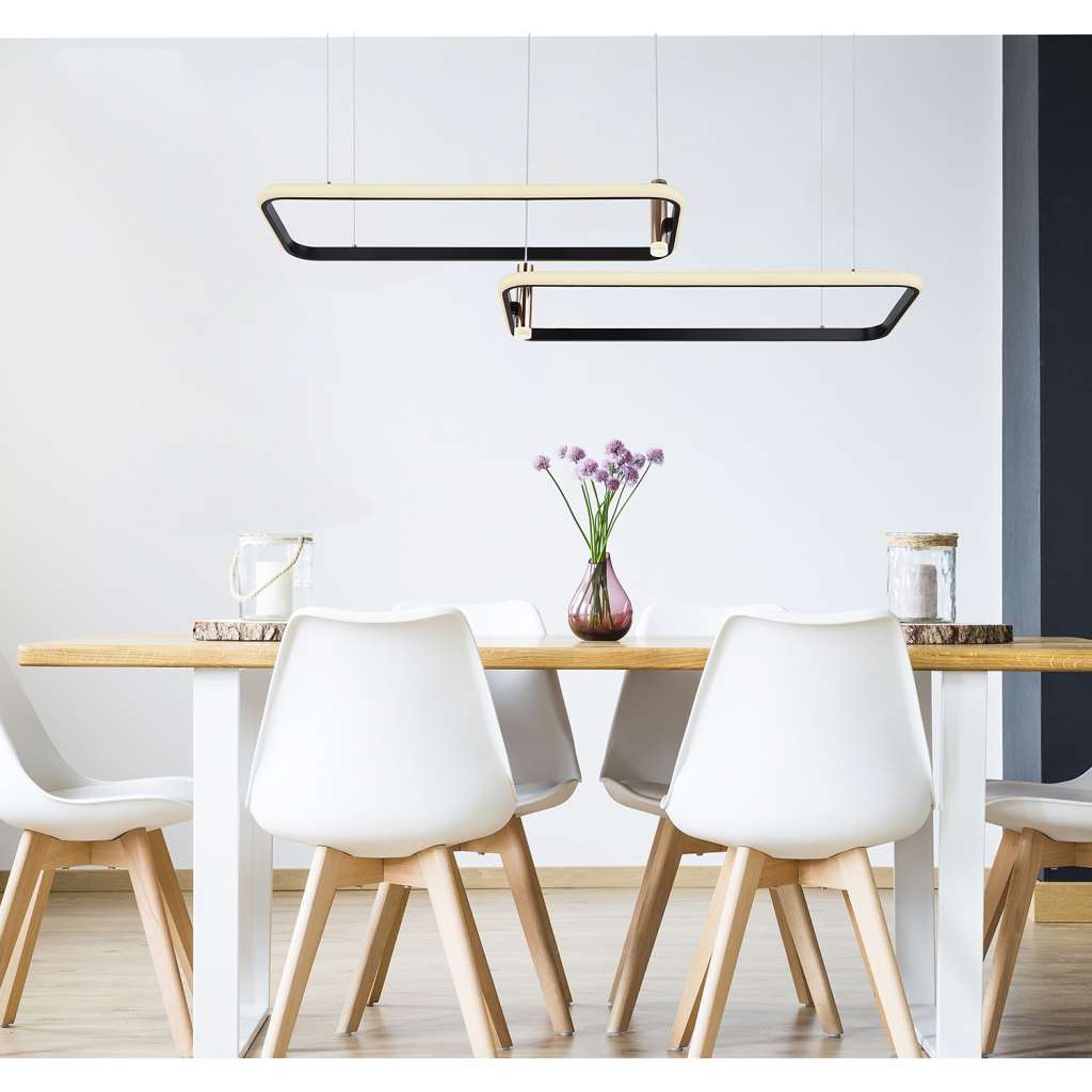 home24 LED-Pendelleuchte Coco IV