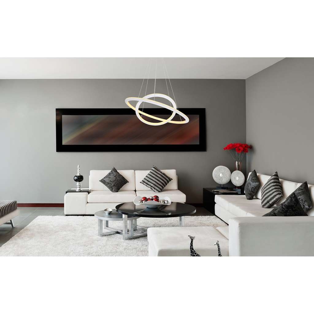 home24 LED-Pendelleuchte Kelani