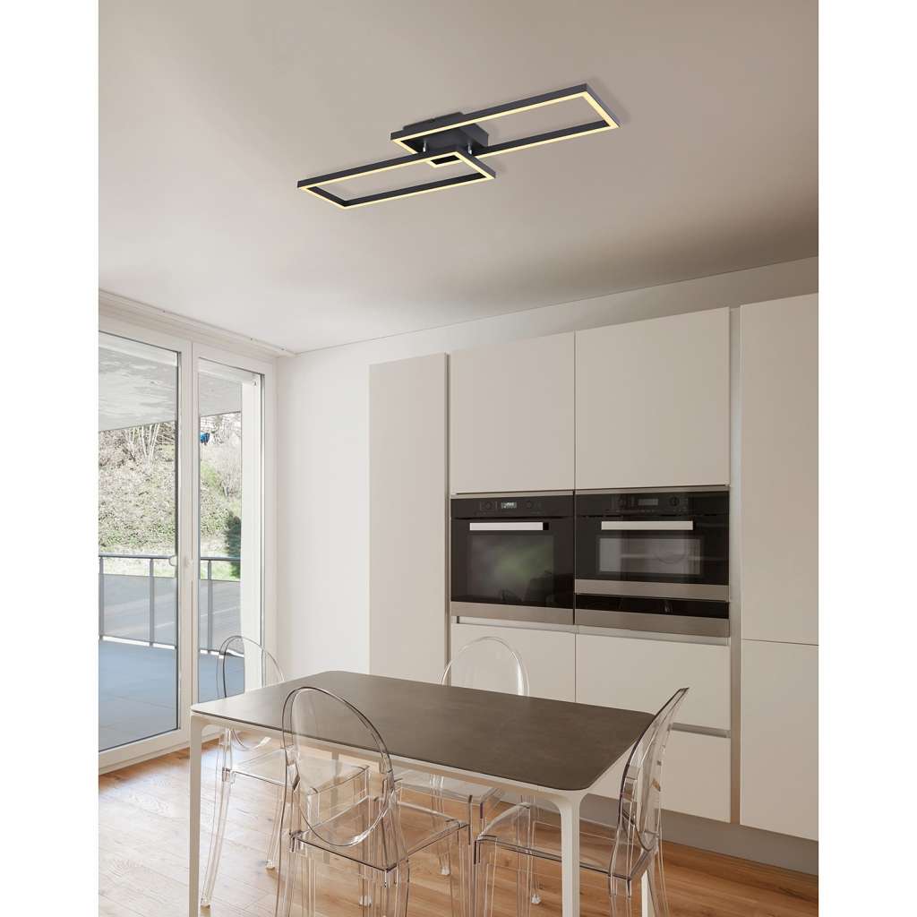 home24 LED-Deckenleuchte Tatjana