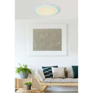 home24 LED-Deckenleuchte Samu I
