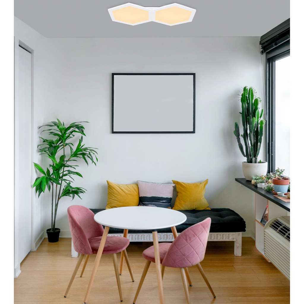 home24 LED-Deckenleuchte Leanara IV