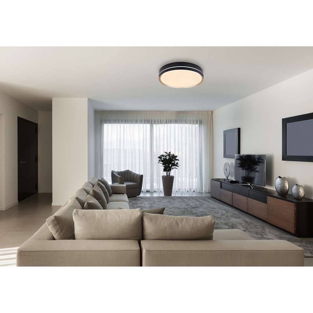 home24 LED-Deckenleuchte Manni