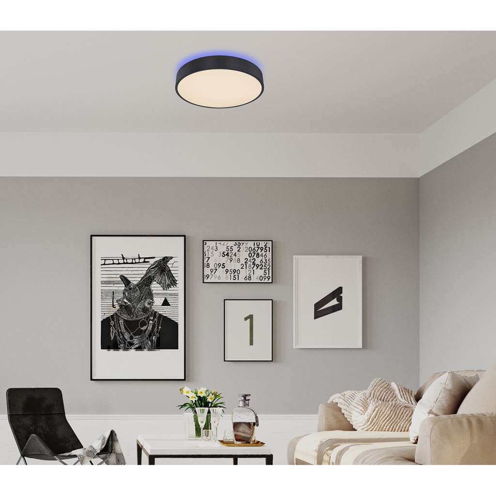 home24 LED-Deckenleuchte Leanara II