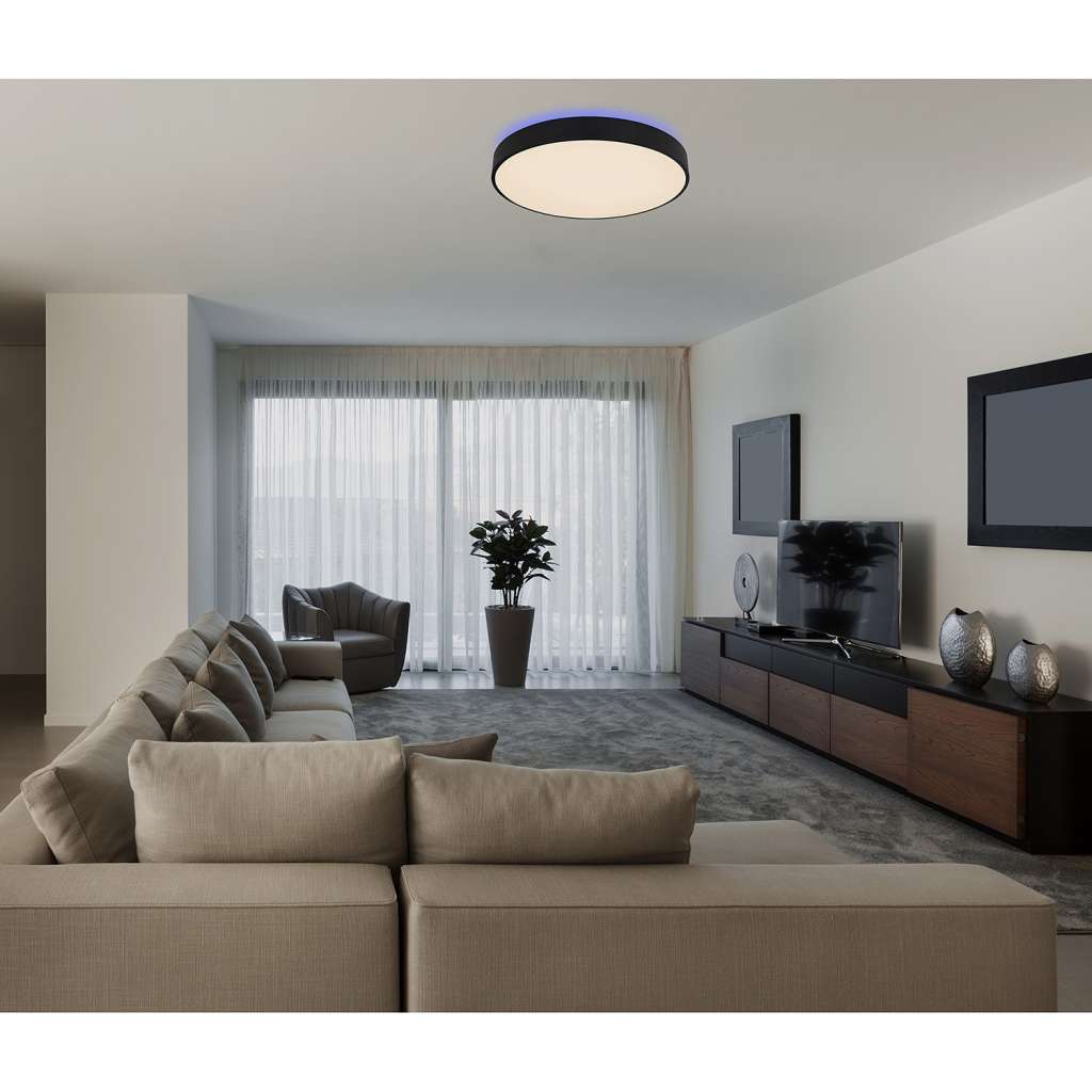 home24 LED-Deckenleuchte Leanara II