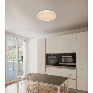 home24 LED-Deckenleuchte Tebby