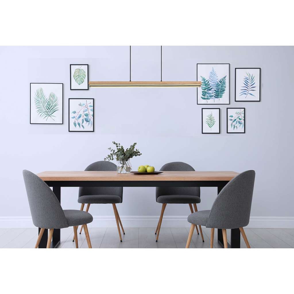 home24 LED-Pendelleuchte Doro