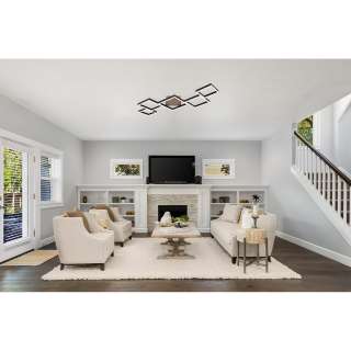 home24 LED-Deckenleuchte Kurio III