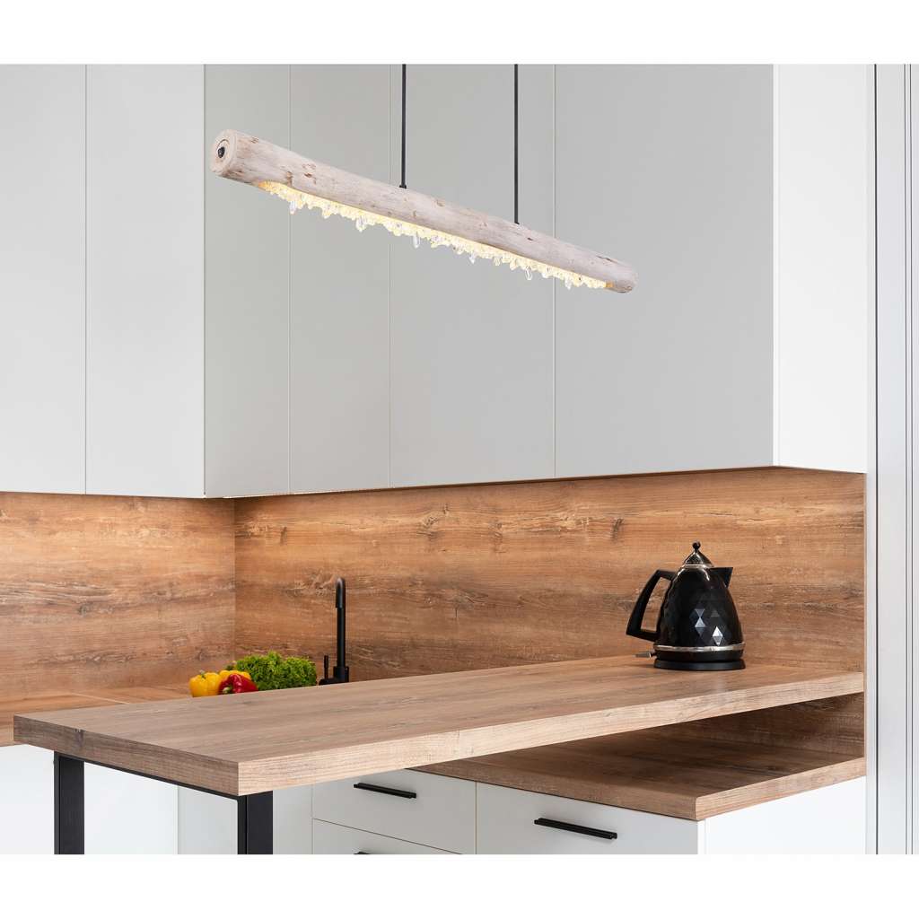 home24 LED-Pendelleuchte Felicitas III